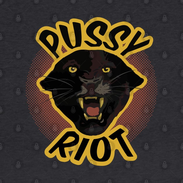 pussy riot panther by jederanders